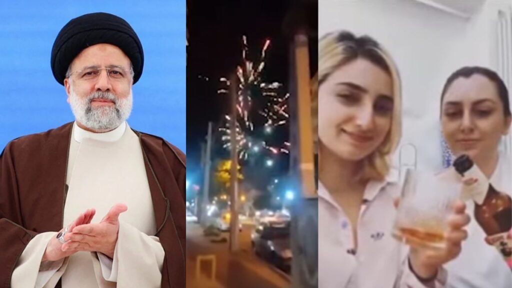 President Ebrahim Raisi’s Death: Some Iranians Celebrate with Fireworks and Toasts! Find Out Why