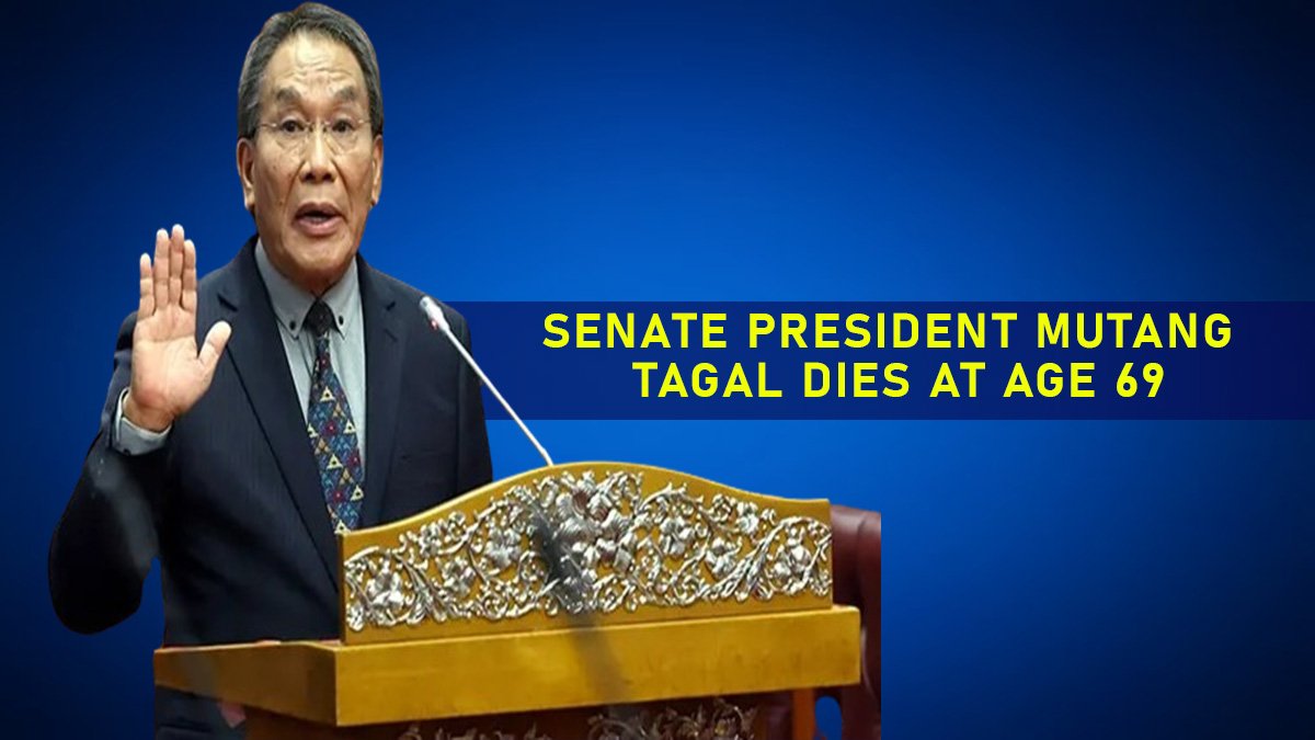 Senate President Mutang Tagal Dies at Age 69