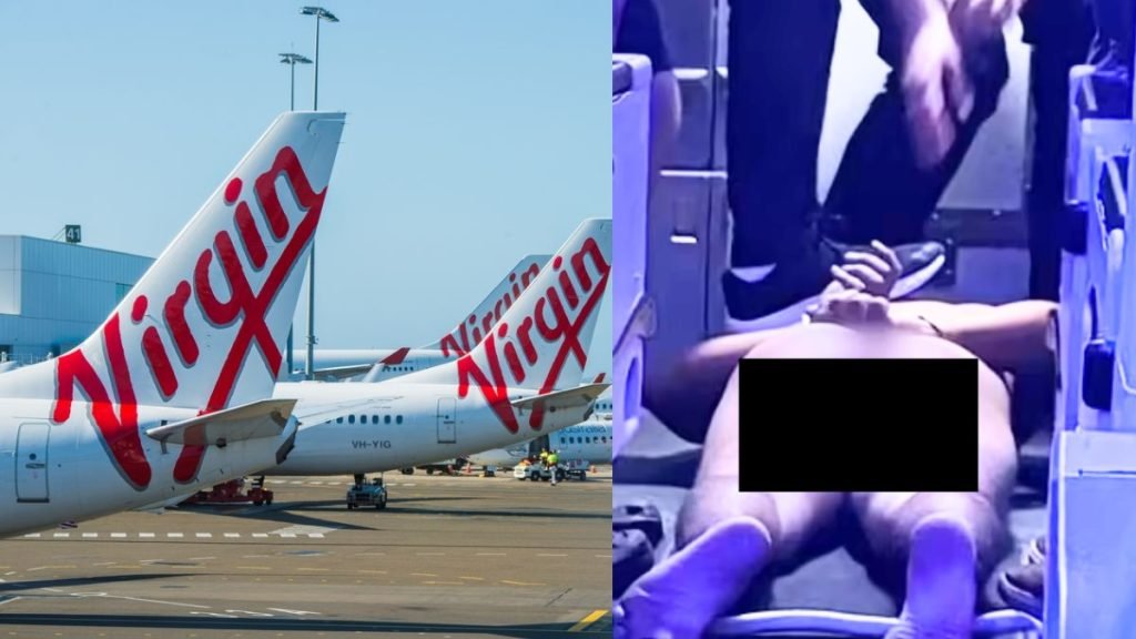 Passenger Runs Naked On Board Virgin Australia Flight Forcing Plane Back To Airport, Arrested