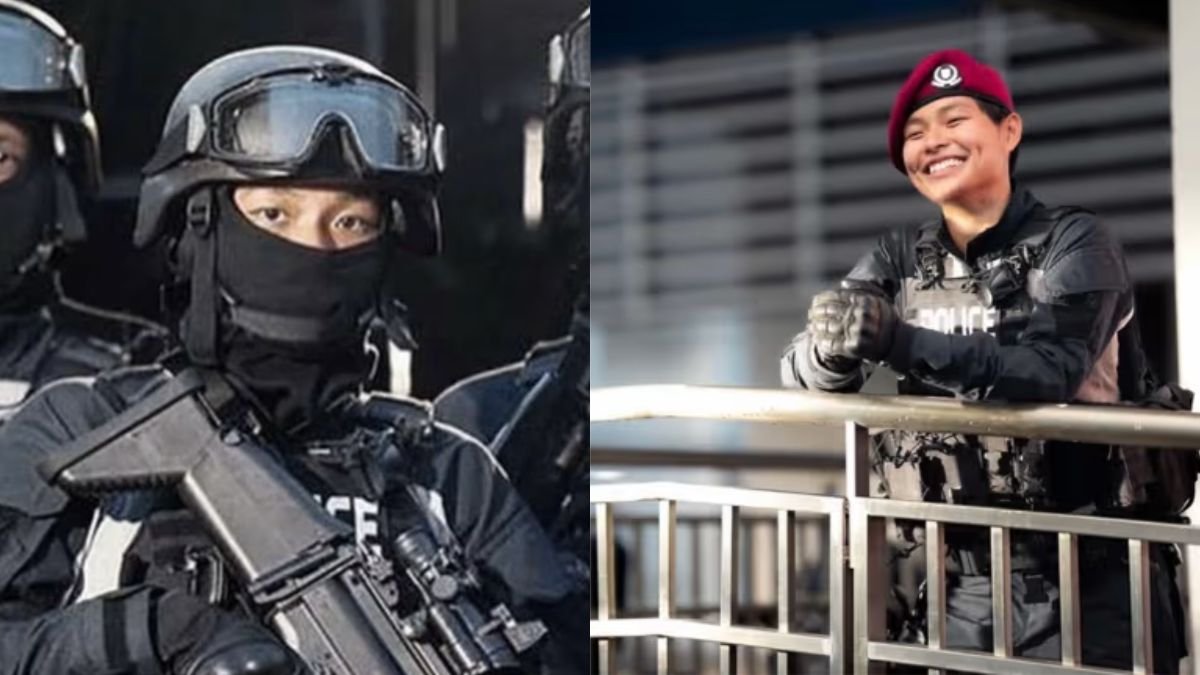 Heartfelt Tribute: Husband Salutes Wife As Singapore’s 1st Female Police Tactical Unit Officer