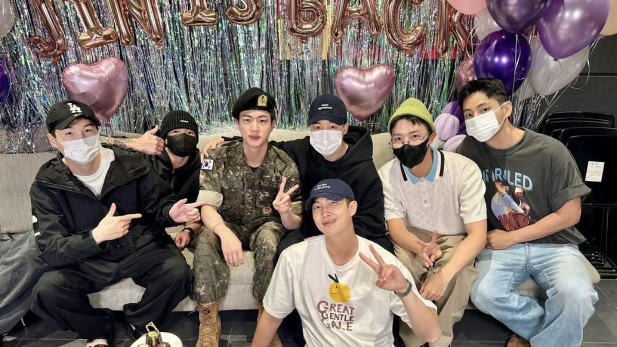 Jin Discharged! BTS Shares Heartwarming Reunion Photo