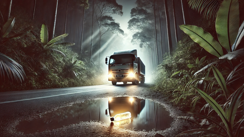 Lorry Driver Survives Terrifying Black Panther Attack in Bukit Tangga — “I Shoved a Bottle in Its Mouth!”