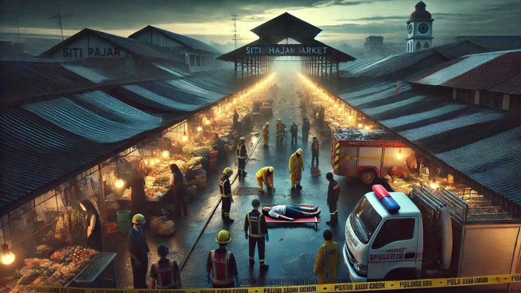 Mystery Shrouds Death of Man Found on Roof of Siti Hajar Market in Pasir Puteh